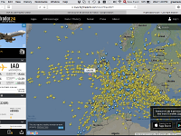 Screen Shot 2016-09-07 at 1.40.44 PM  7 September Christine&#39;s plane among so many others headed to North America